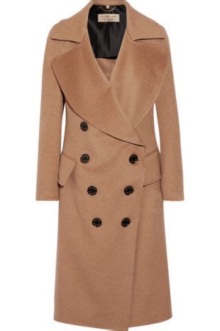 burberry crewdale camel hair and wool-blend coat|Burberry wool coats for women.